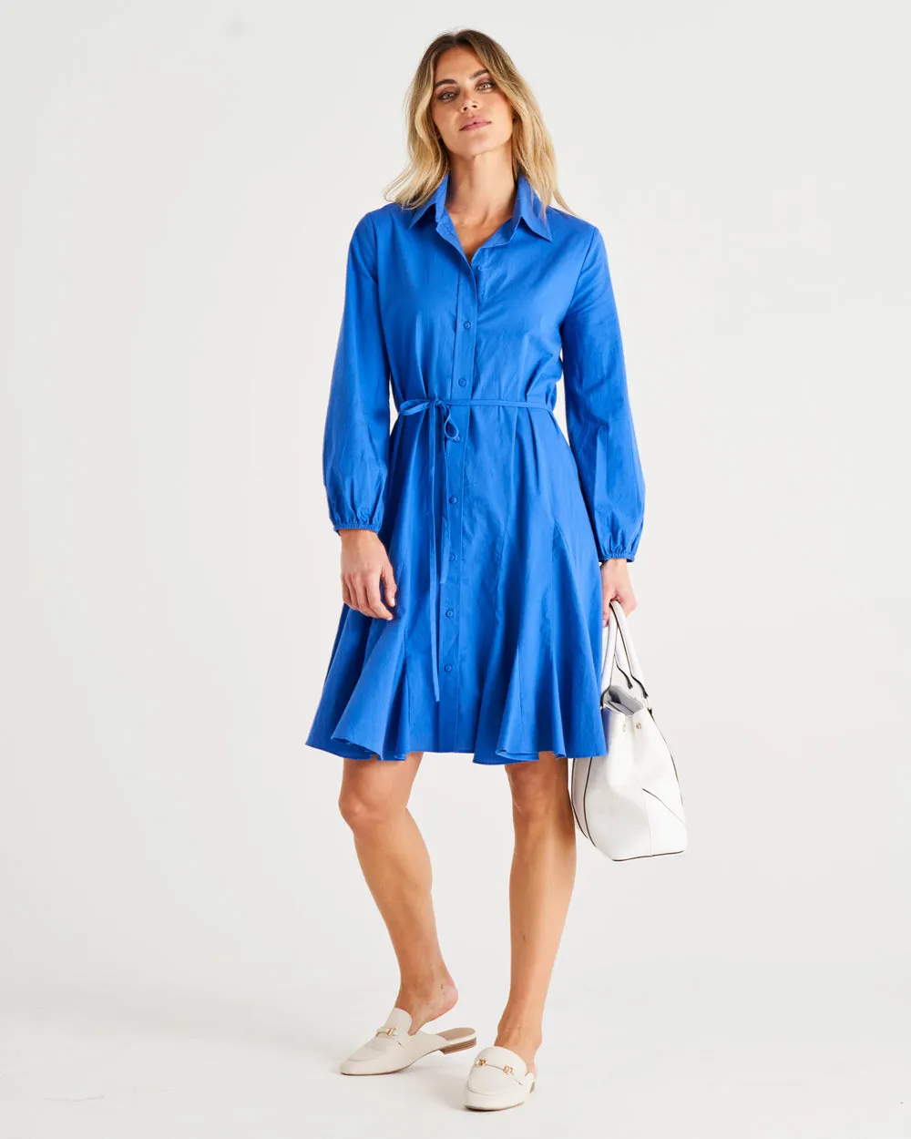 Betty Basics Jada Dress Iris Blue