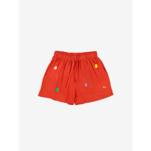 Bobo Choses Geometric Shapes Woven Bermuda Shorts