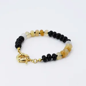 Brooke Bracelet  Black and Brown T62