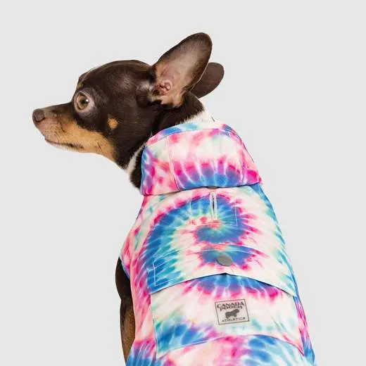 Canada Pooch Tie Dye Poncho