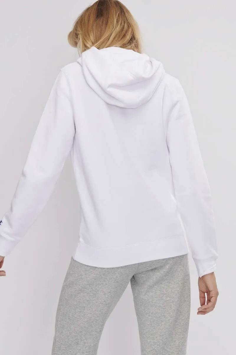 Champion Womens Script Hoodie - White