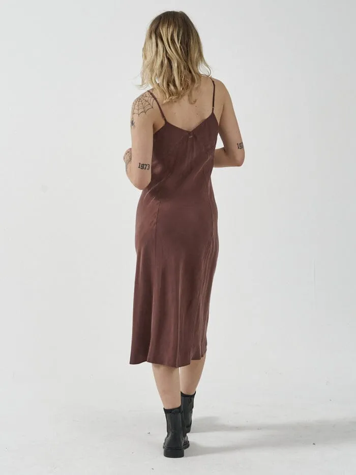 Chelsea Slip Dress - Port