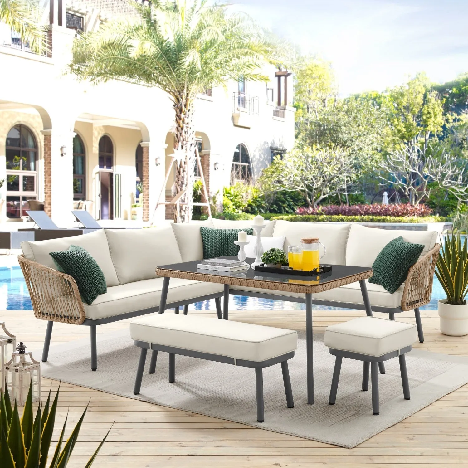 Colter Patio Conversation Set