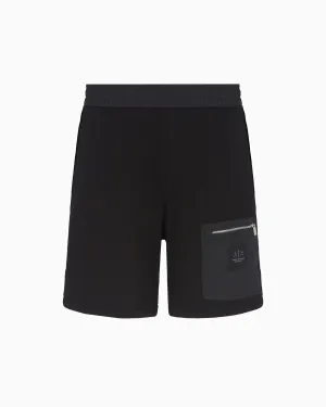 Contrasting Pocket Shorts (Black) - AXM000086AF10830