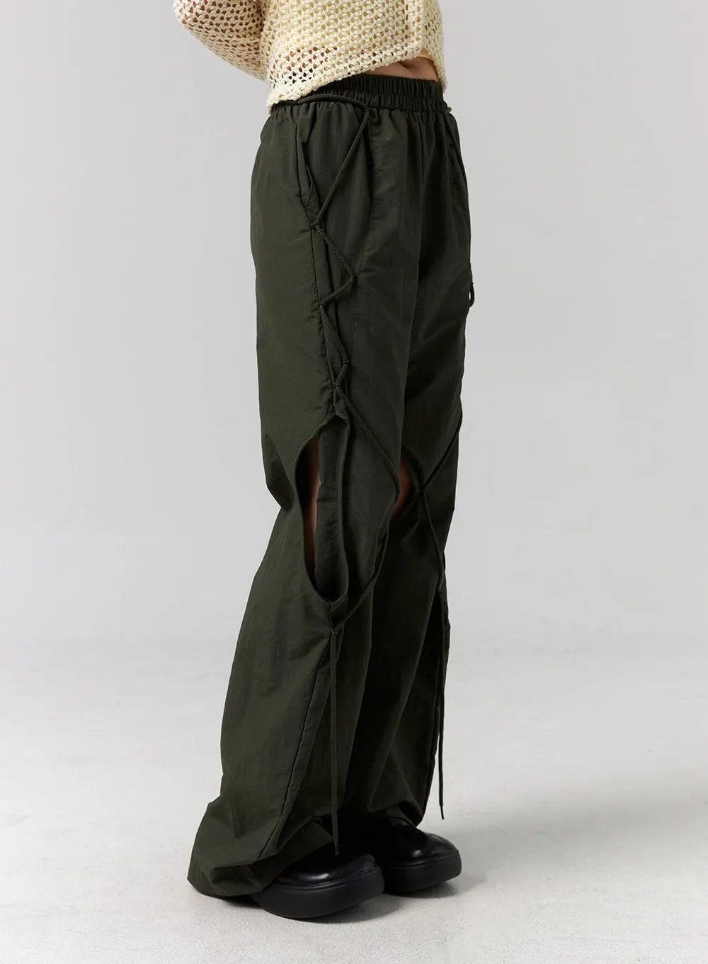 Cutout Cargo Pants CG316