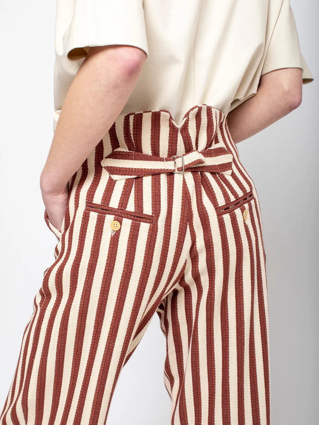 Dexter Pants - Auburn Stripe