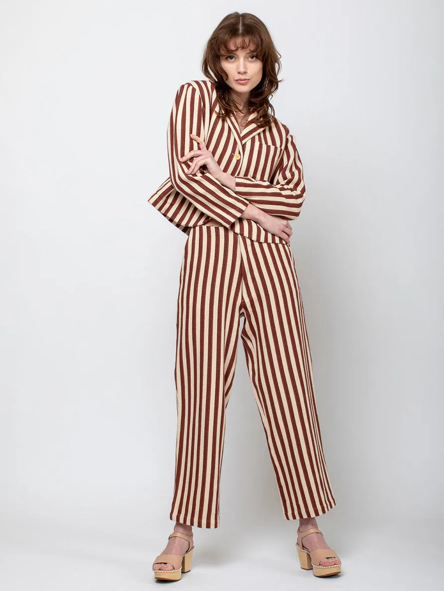 Dexter Pants - Auburn Stripe