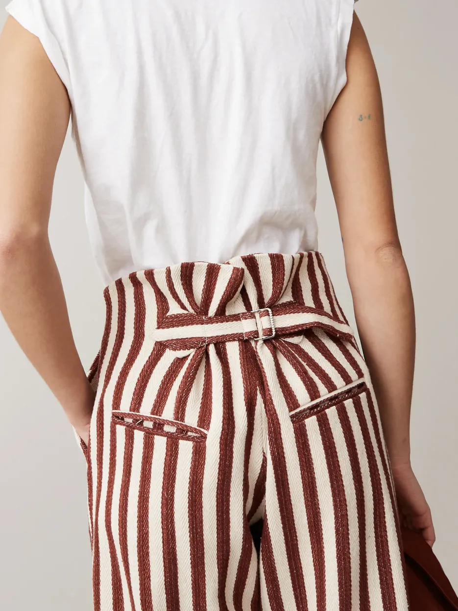 Dexter Pants - Auburn Stripe