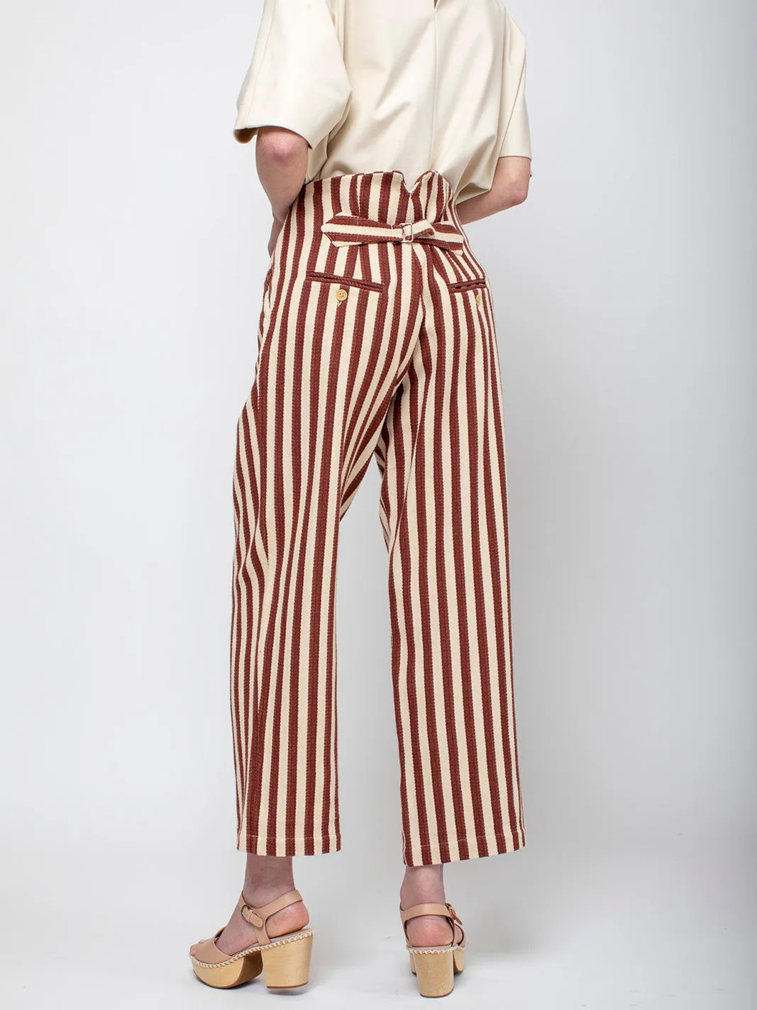 Dexter Pants - Auburn Stripe