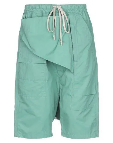 Drkshdw By Rick Owens Man Bermuda shorts Green S INT