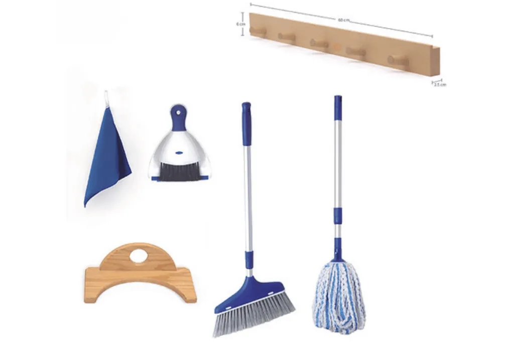 Dusting, Sweeping & Mopping Activity Set