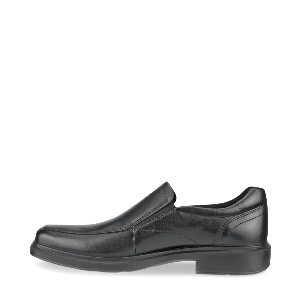 Ecco Men's Helsinki 2.0 Apron Toe Slip On Shoe in Black