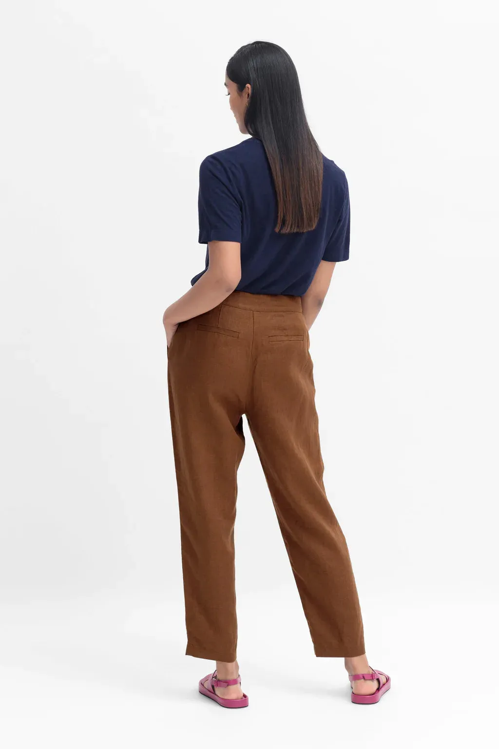 Elk The Label - Coliono Pant - Bronze Brown