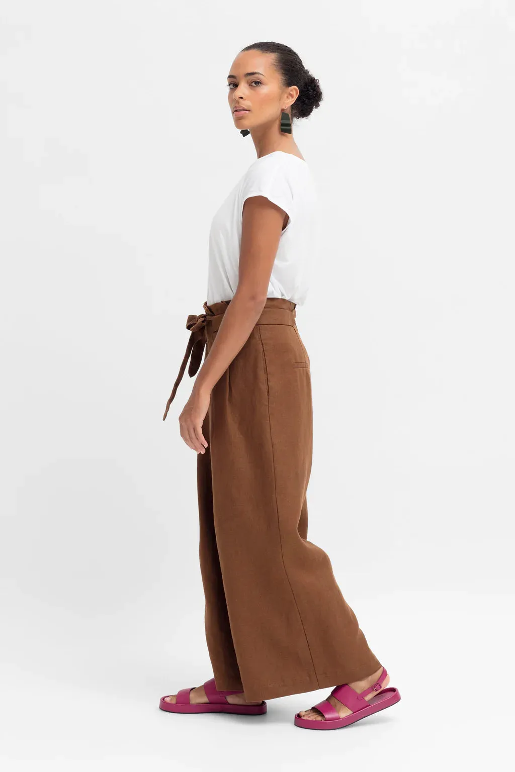 Elk The Label - Coliono Pant - Bronze Brown