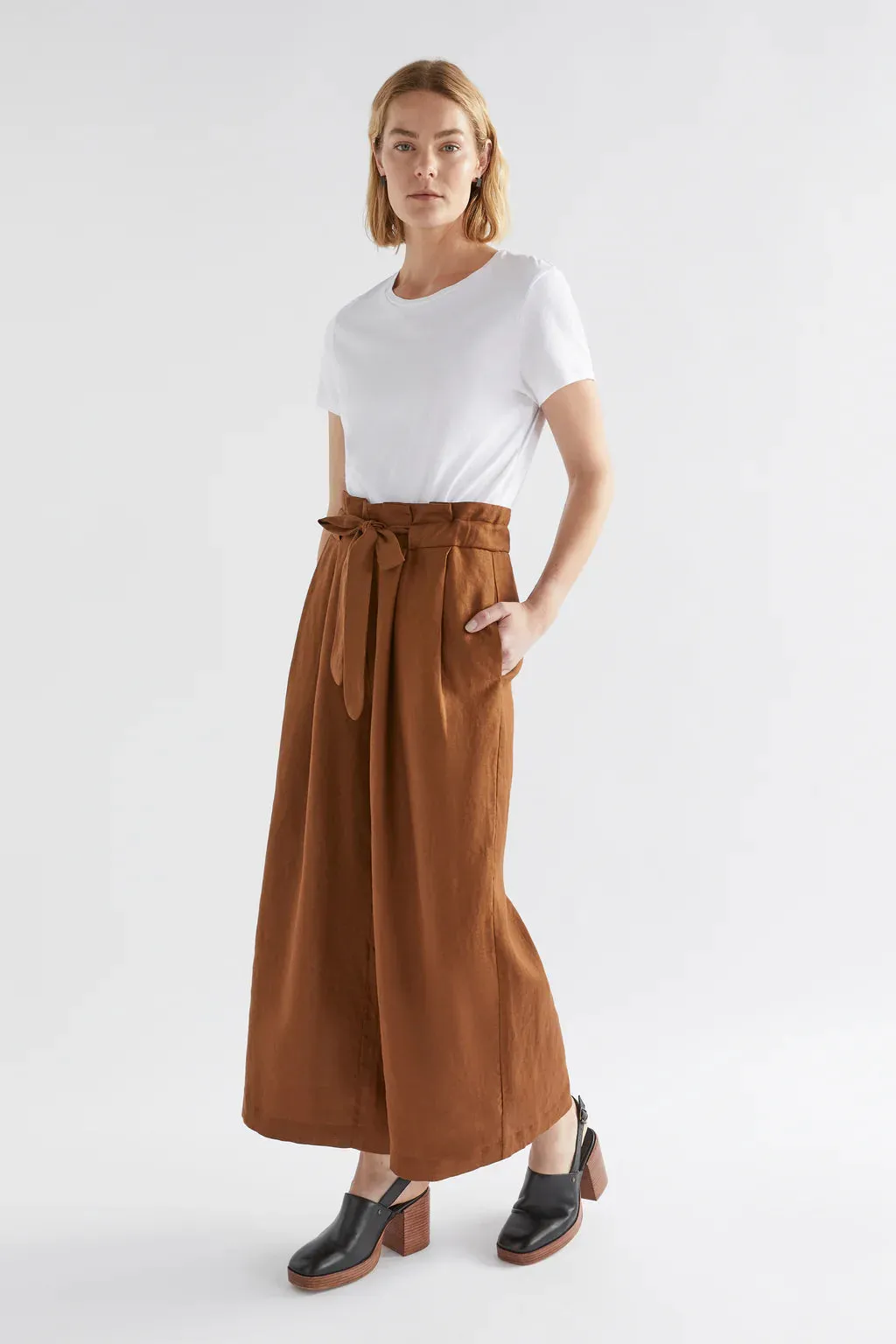 Elk The Label - Coliono Pant - Bronze Brown