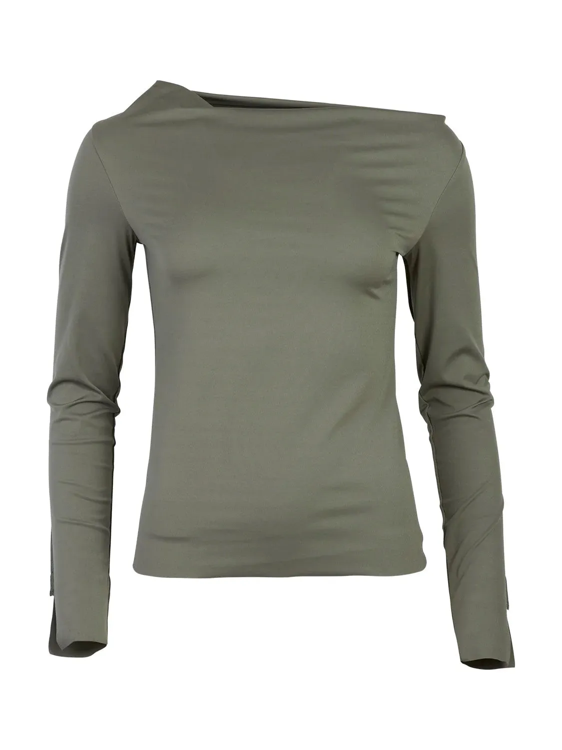 ENA PELLY OFF THE SHOULDER TOP IN OLIVE