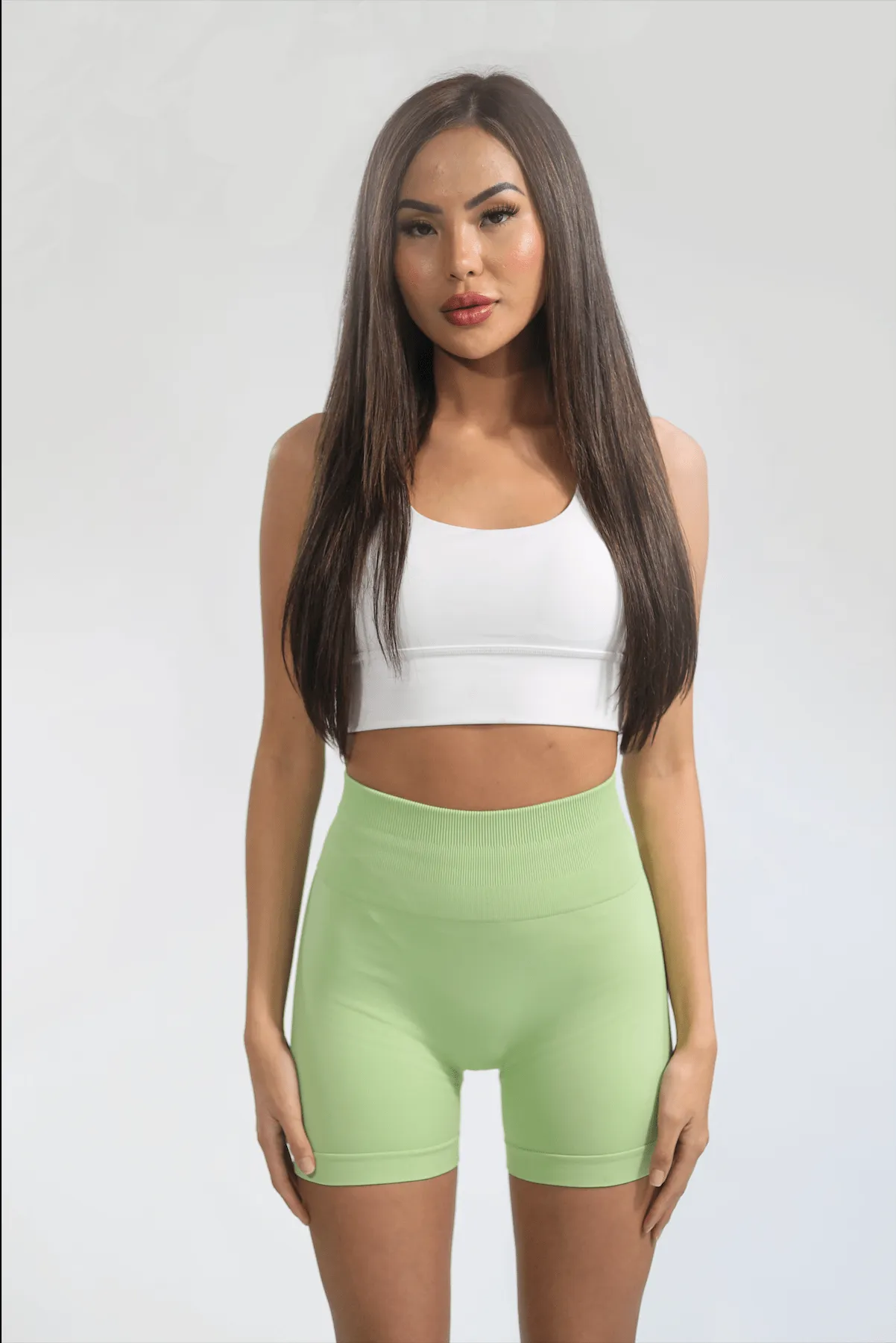 Enhanced Contour Shorts - Pistachio