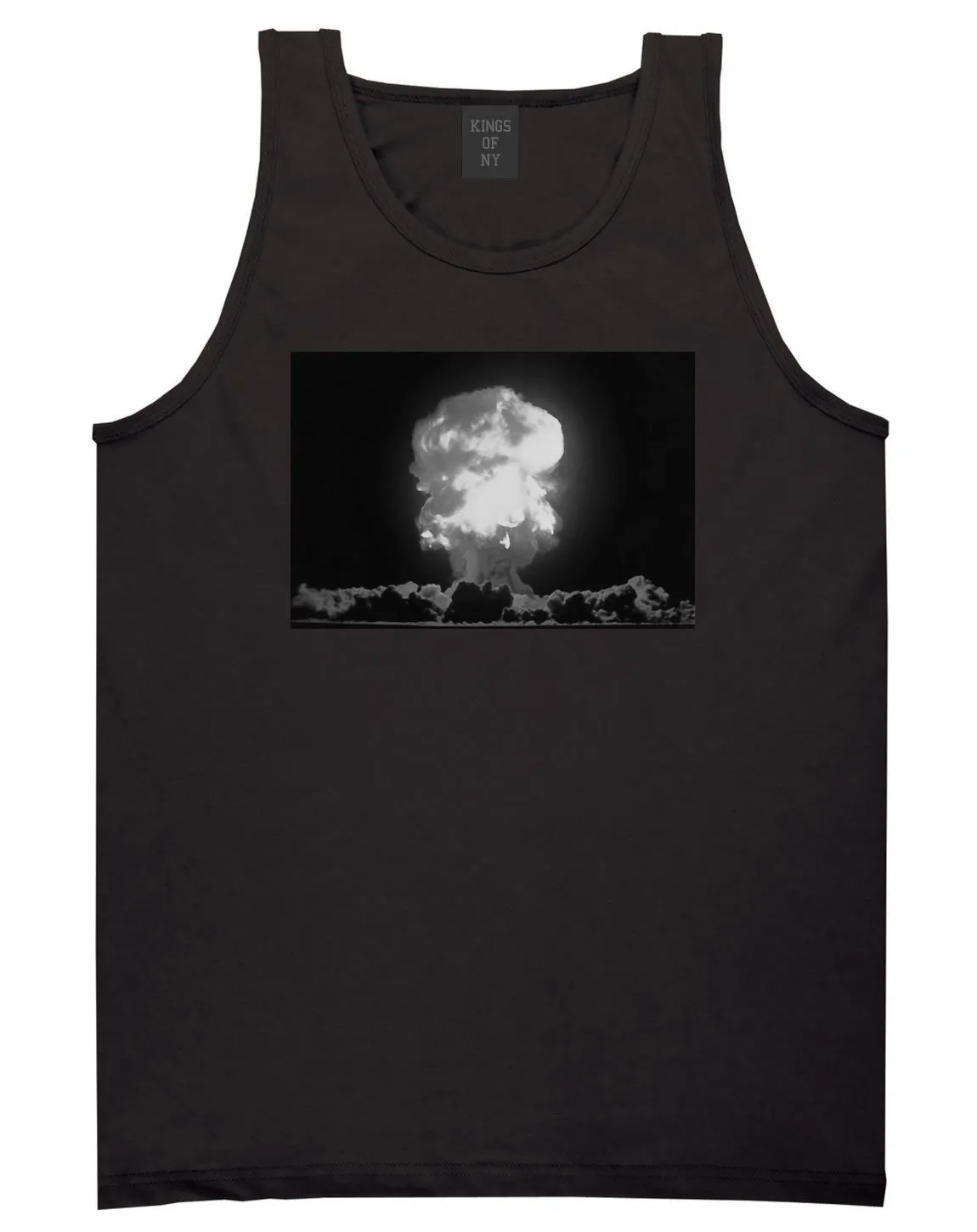 Explosion Nuclear Bomb Cloud Tank Top