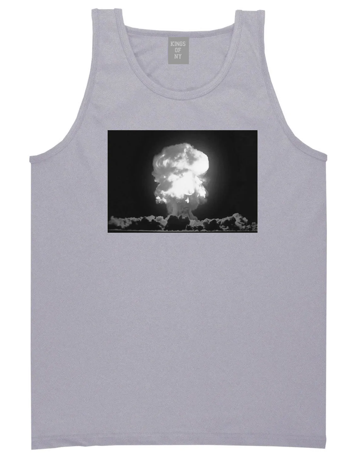 Explosion Nuclear Bomb Cloud Tank Top