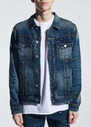 Garland Denim Jacket (Dirty Indigo Wash)