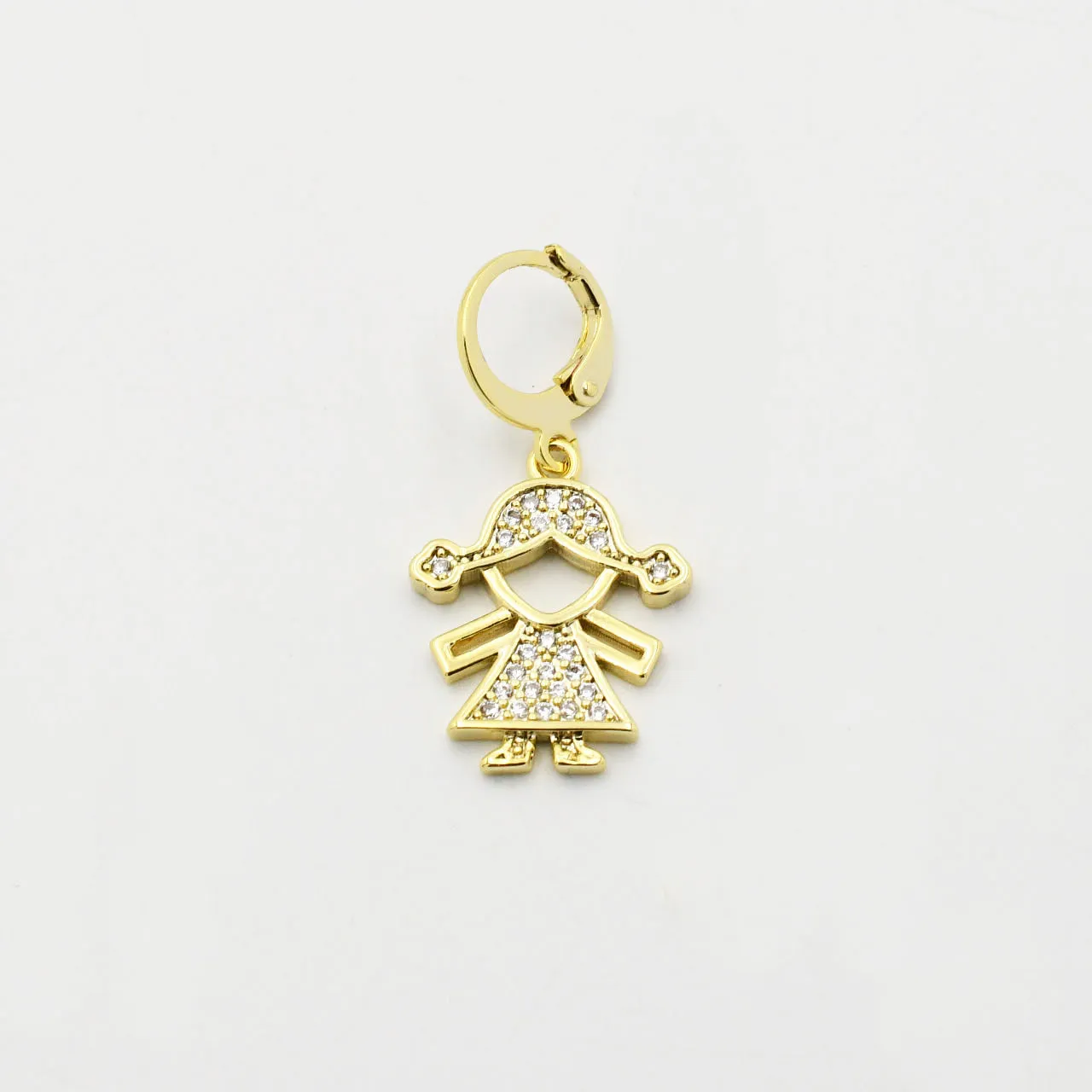 Girl Gold Charm