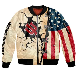 Indiana Hoosiers Bomber Jacket