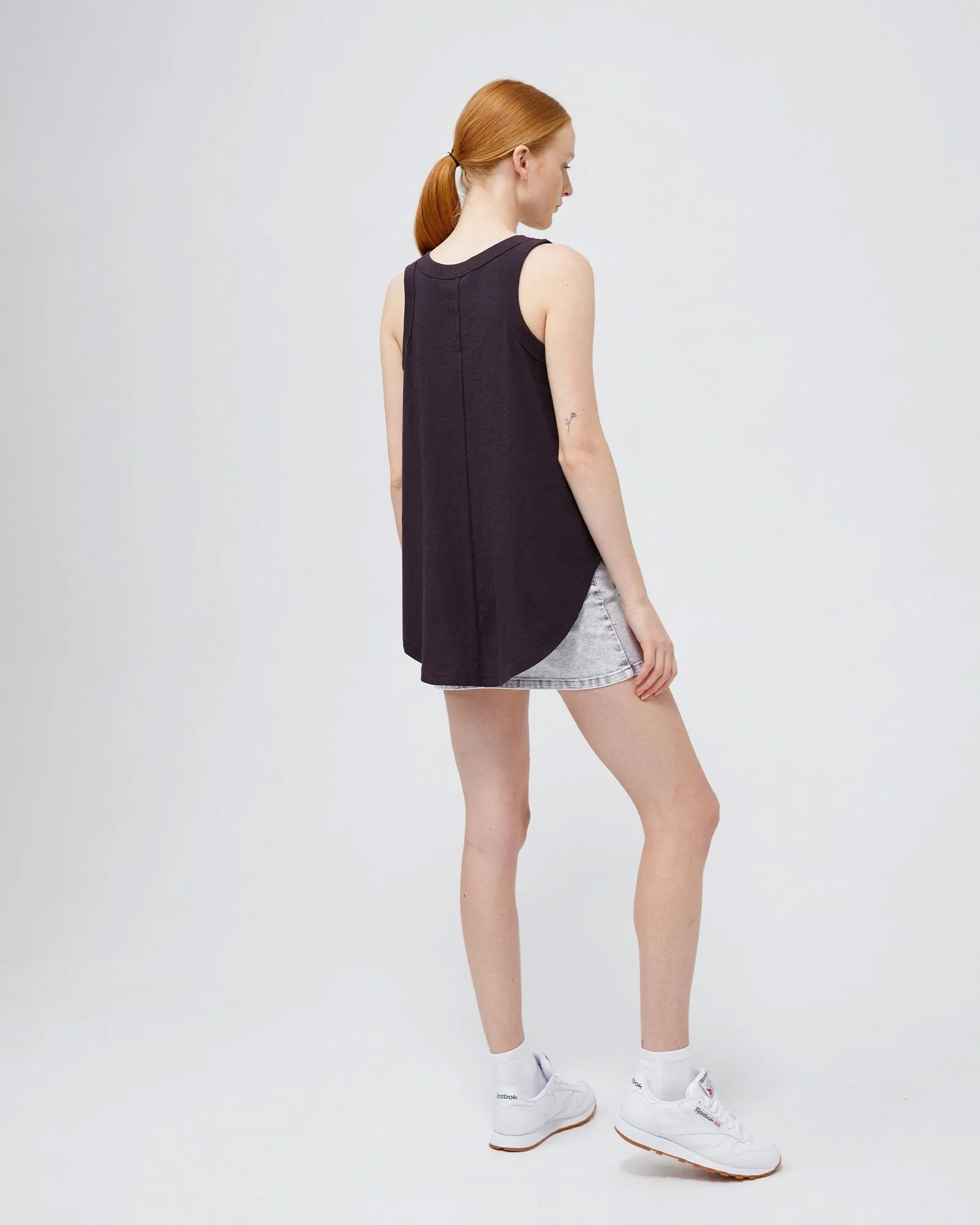 JAC   MOOKI BROOKE TANK IN VINTAGE BLACK