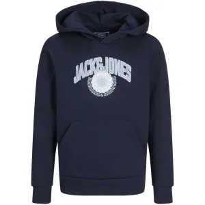 Jack & Jones Junior Sky Captain Kam Varsity Branding Sweat Hoodie