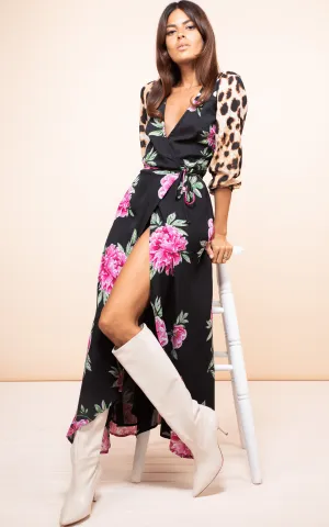 Jagger Maxi Dress In Print Mix