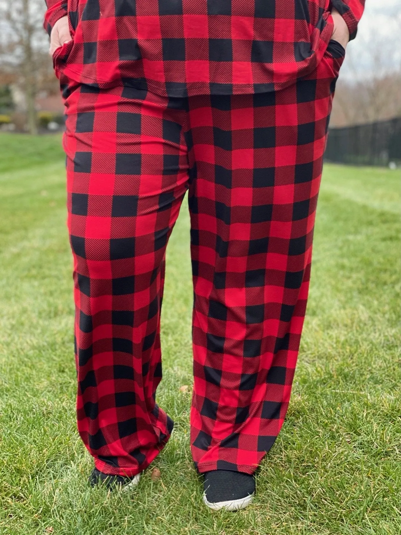 Just For You Plaid Lounge Pants