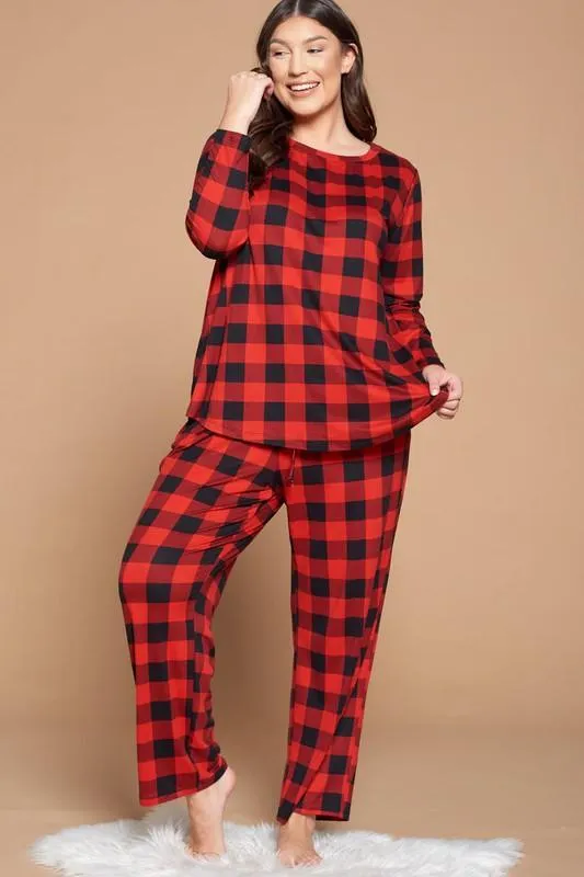 Just For You Plaid Lounge Pants