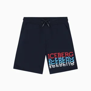 Kid's Bermuda In Felpa Shorts