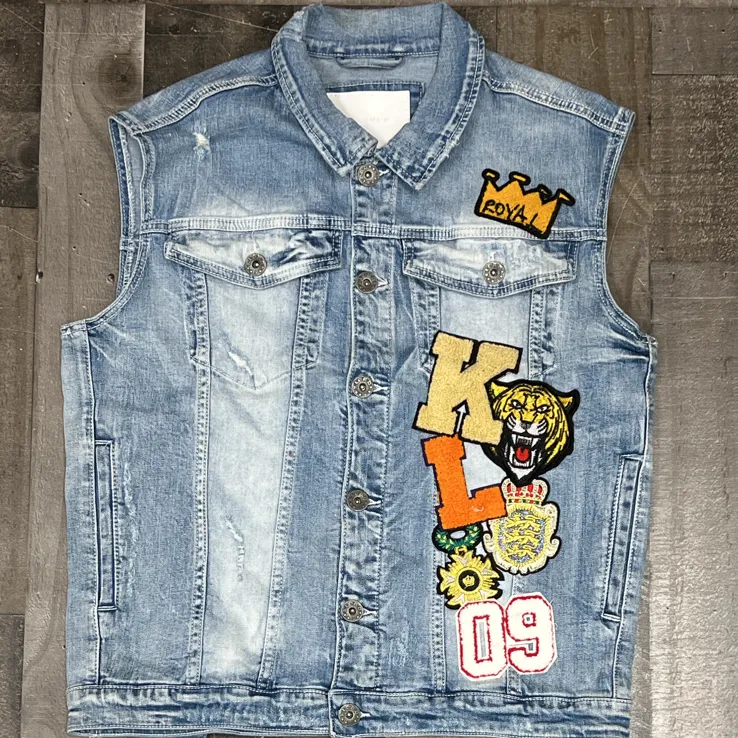 Kloud 9- royal denim jacket