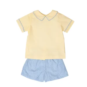 Landon Yellow Short Set