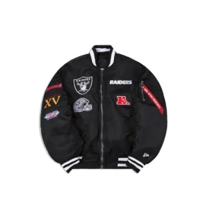 Las Vegas Raiders x Alpha x New Era MA-1 Bomber Jacket