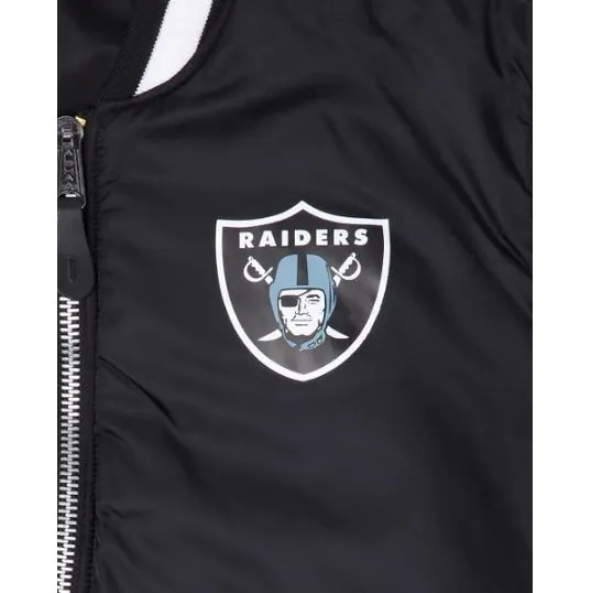 Las Vegas Raiders x Alpha x New Era MA-1 Bomber Jacket