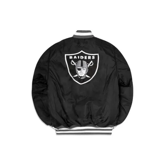 Las Vegas Raiders x Alpha x New Era MA-1 Bomber Jacket