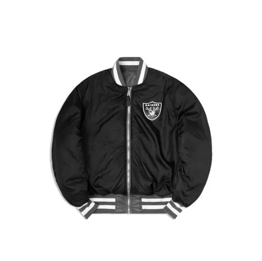 Las Vegas Raiders x Alpha x New Era MA-1 Bomber Jacket