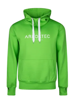 Lime High-Neck Hoodie