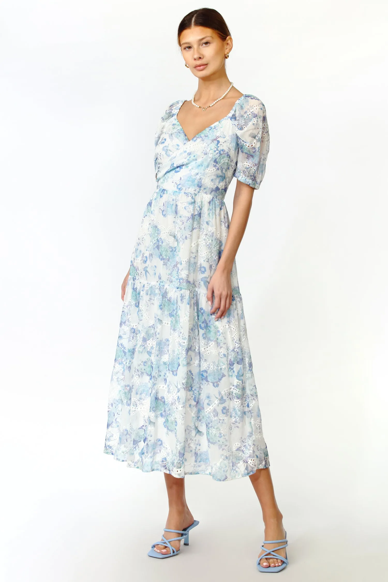 Madeline Faux Wrap Midi