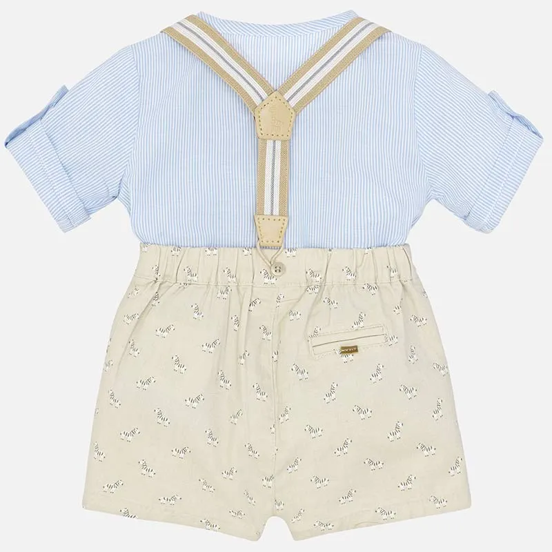 Mayoral Shirt and Shorts Set