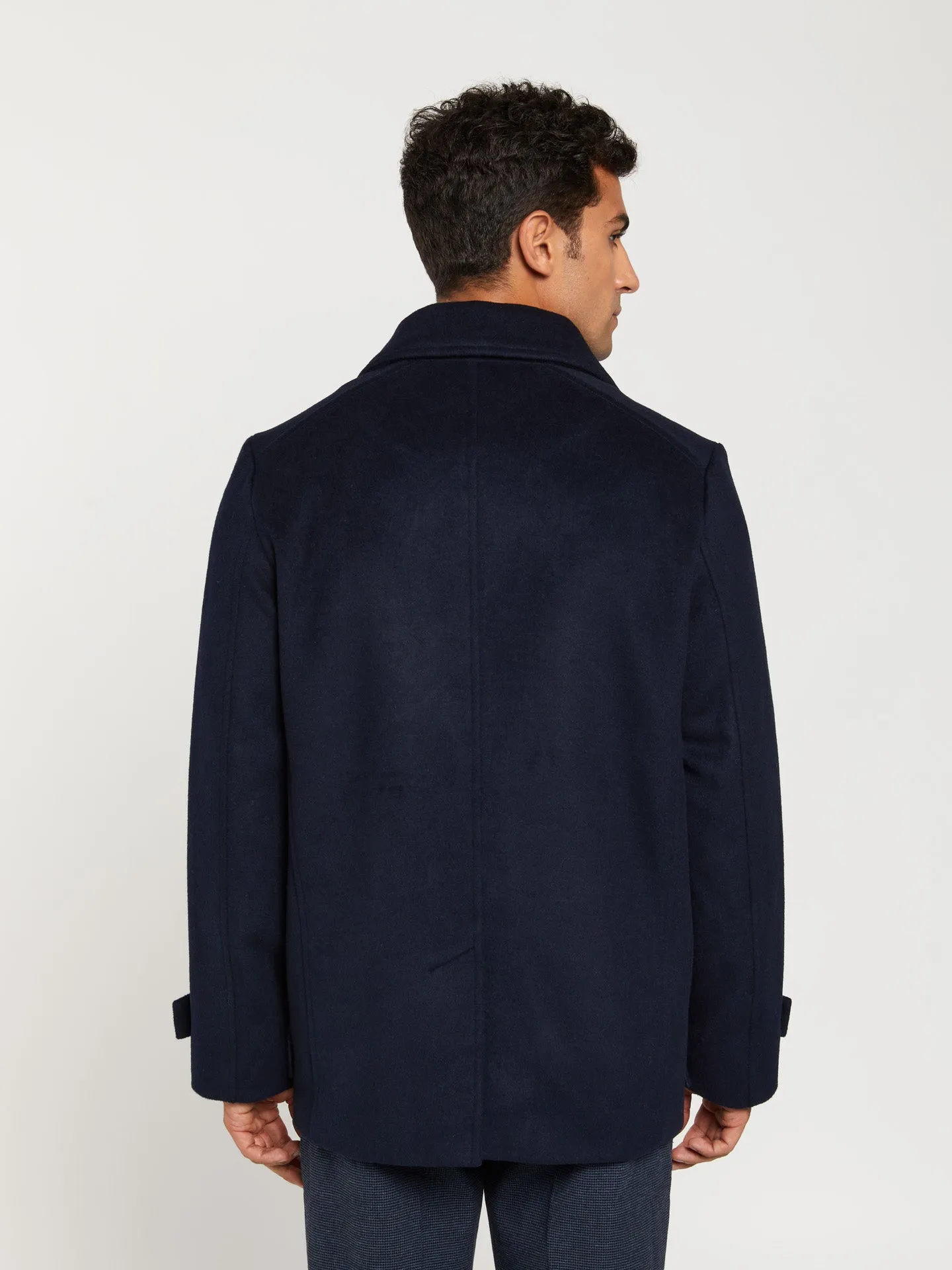 Melton peacoat