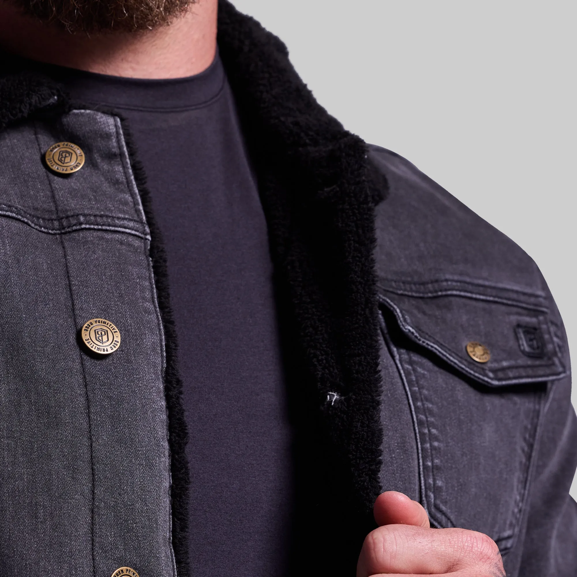 Men's FLEX Stretchy Pioneer Jacket 2.0 (Vintage Grey Wash)