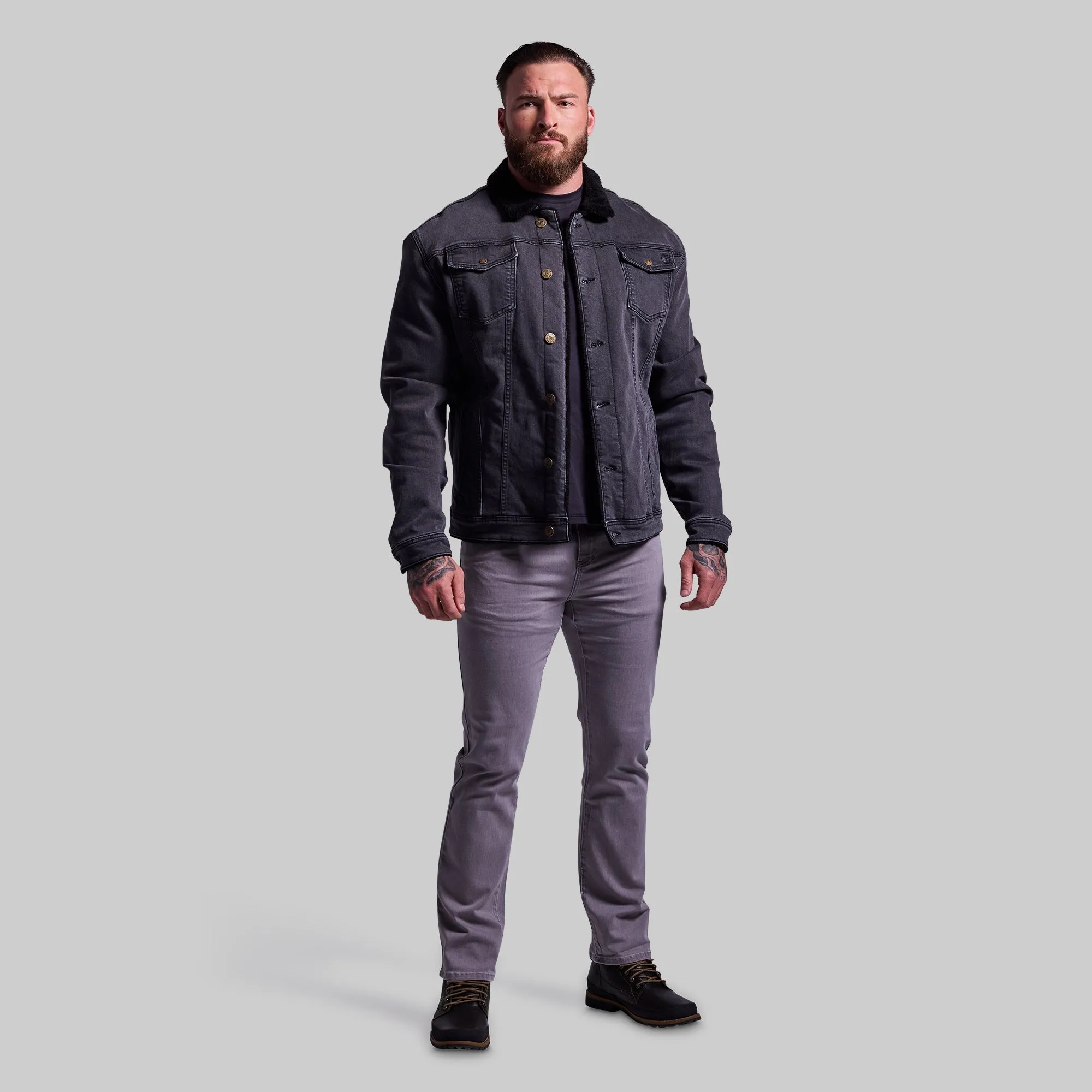 Men's FLEX Stretchy Pioneer Jacket 2.0 (Vintage Grey Wash)