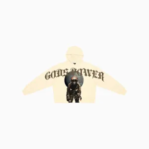 Men's Gods Power Cropped Fleece Hoodie