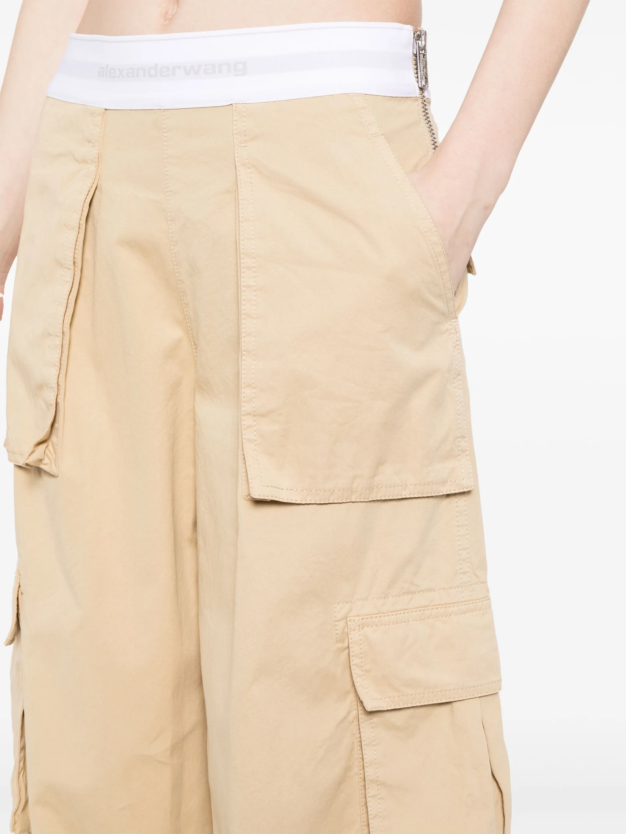 Mid Rise Cargo Rave Pants