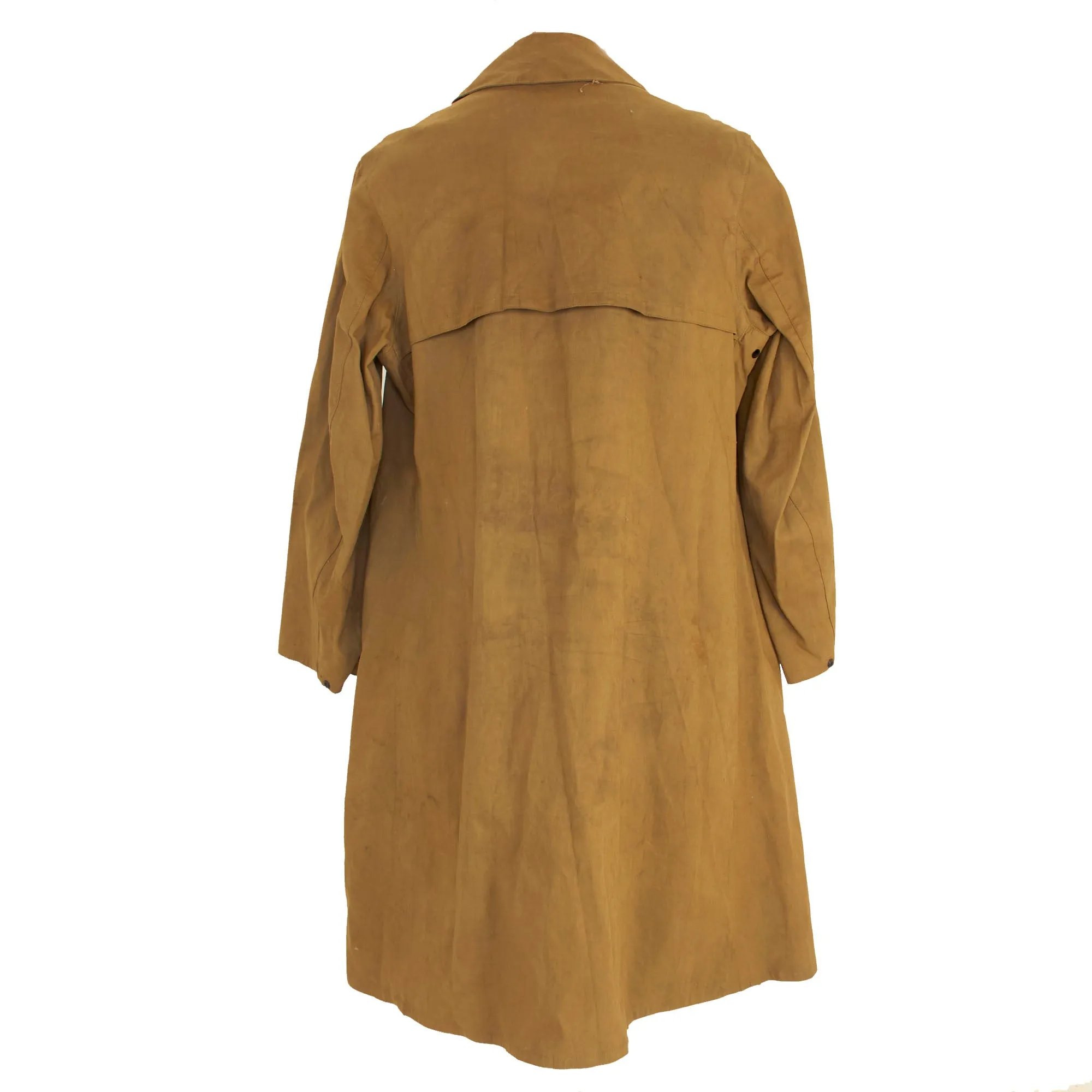 Original U.S. WWI Rare M1917 Dismounted Raincoat by the New York Depot (Benjamin Needle)