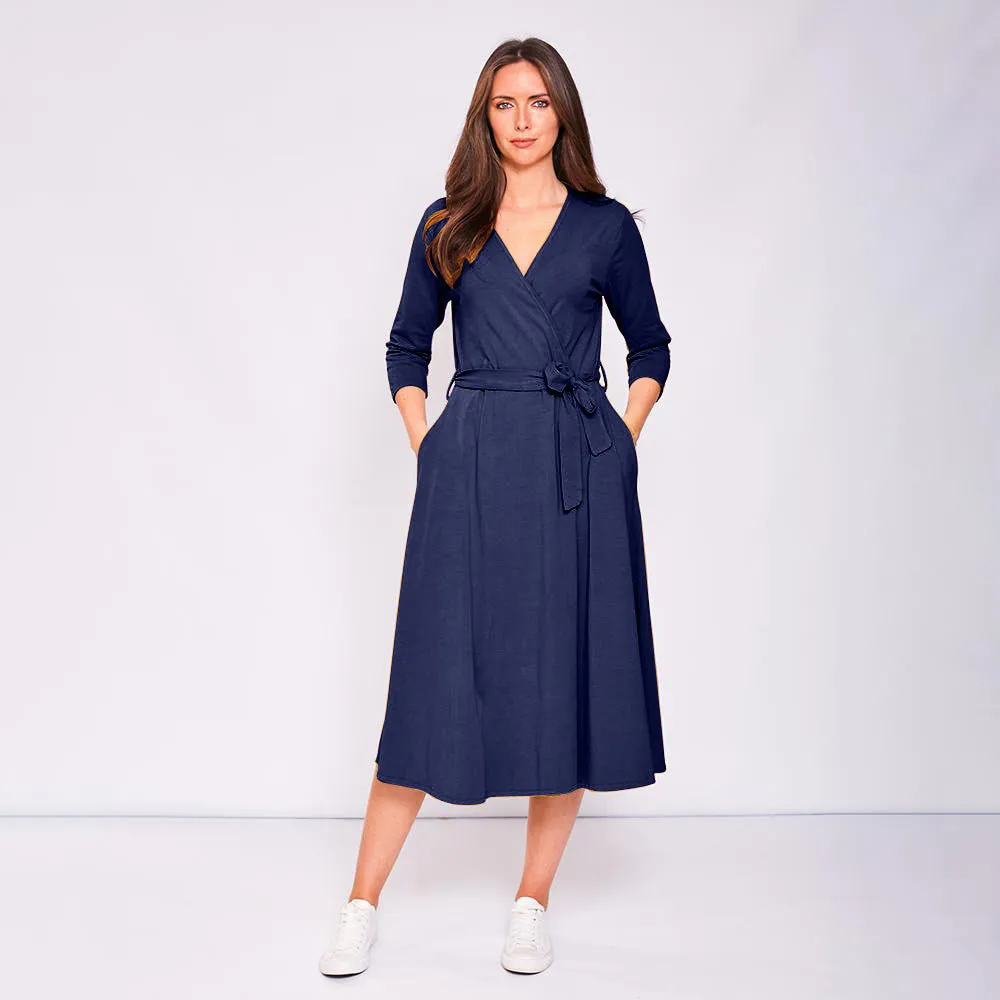 Penny Dress (Navy)