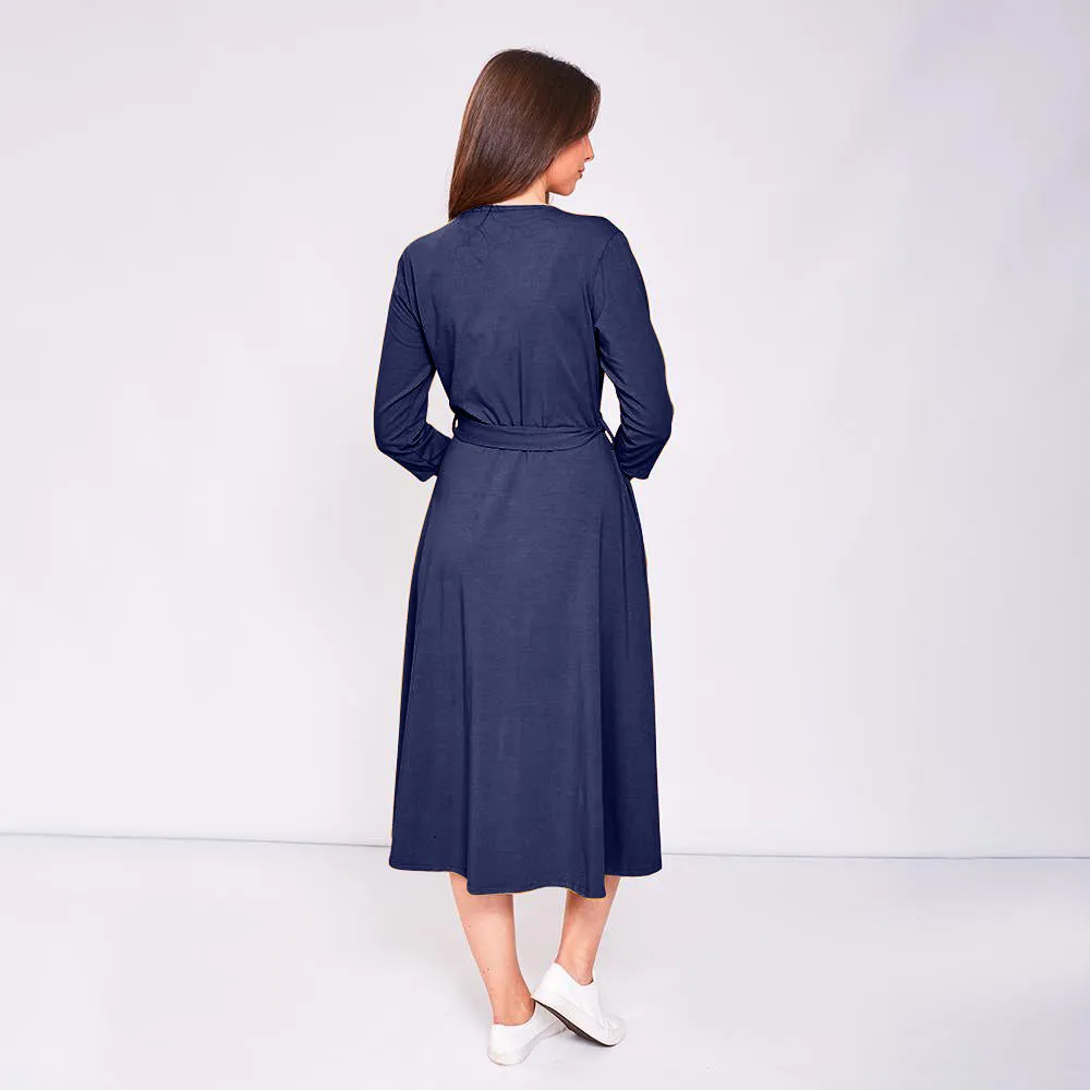 Penny Dress (Navy)