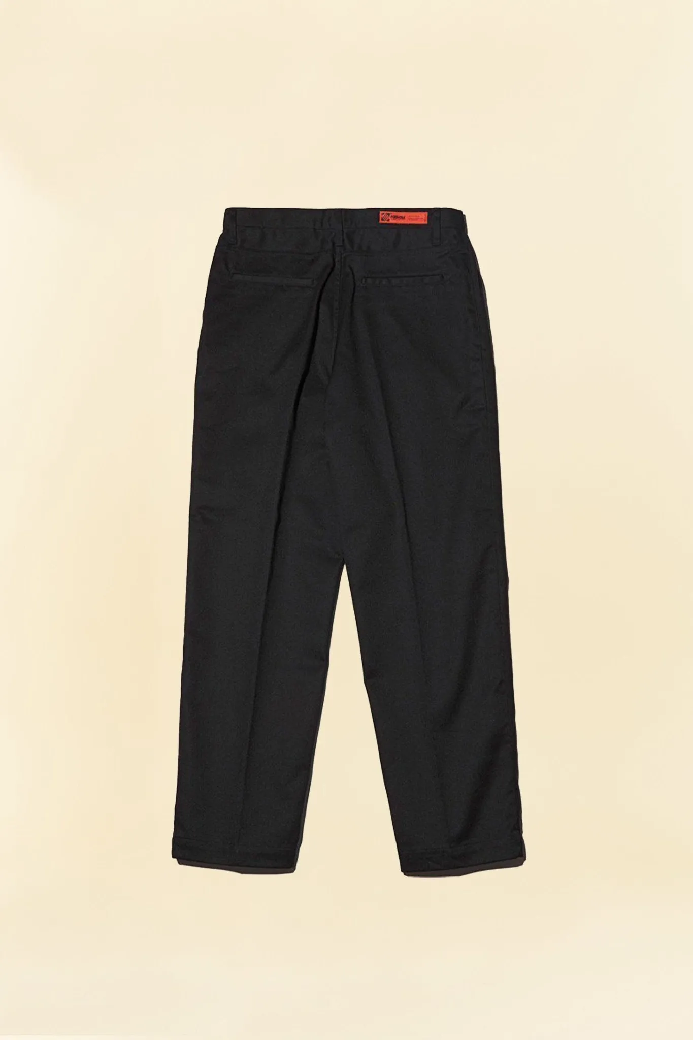 Radiall Motown Wide Tapered Fit Work Pants - Black